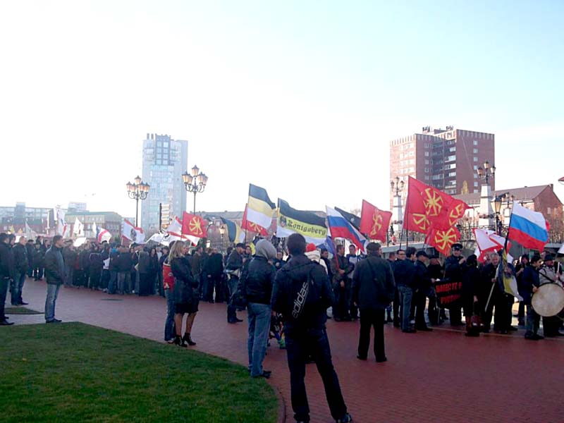 Русский марш в Калининграде