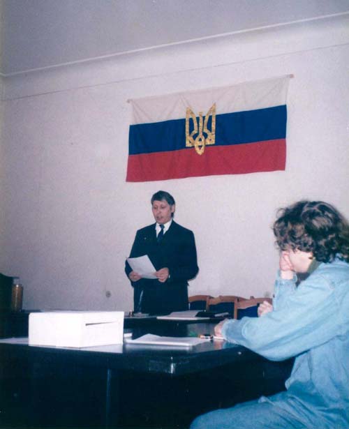 Выступление Леонида Кузнецова на III (VI) съезде НТС в Москве 14 февраля 2001 г.